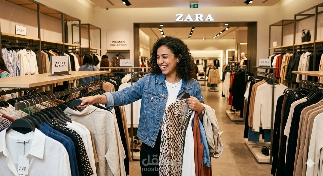 فيديو إعلاني احترافي لبراند ZARA بأستخدام تقنيات الذكاء الاصطناعي