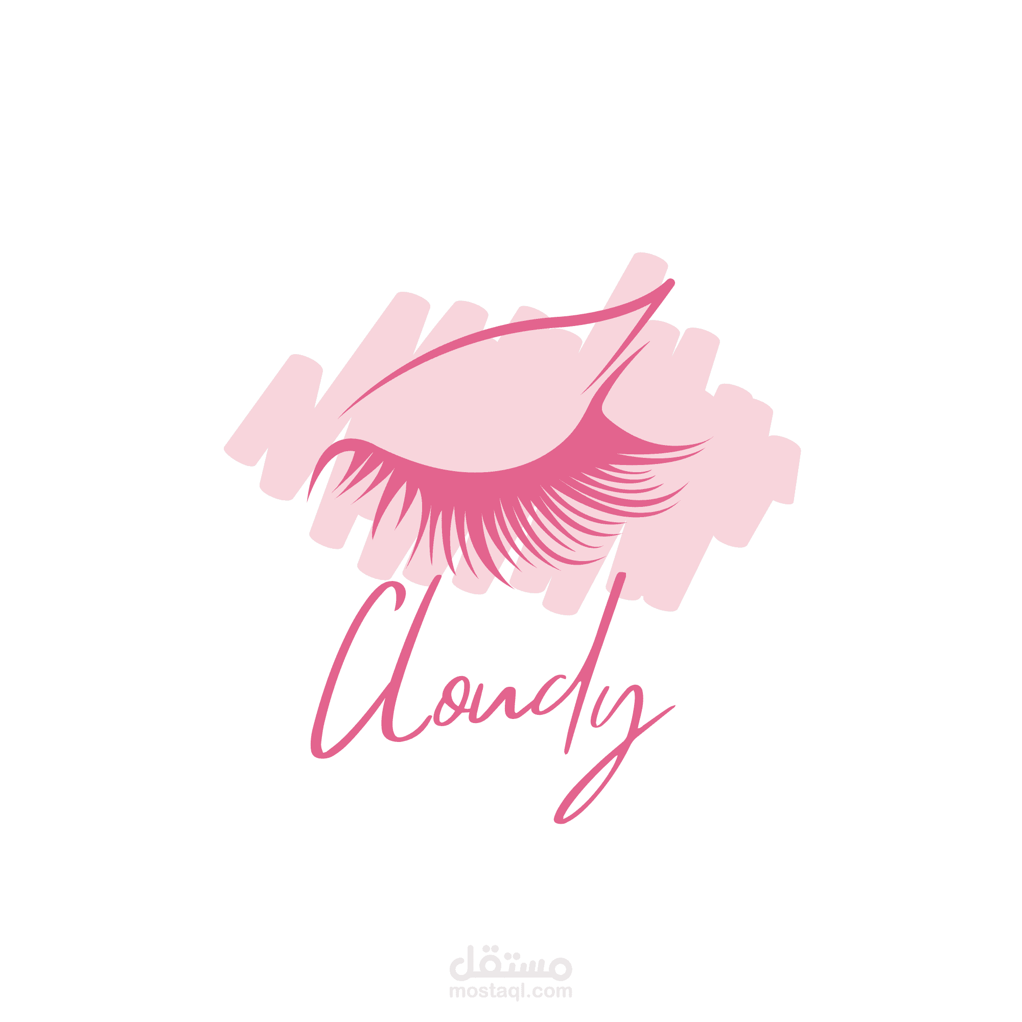 Minimalist Social Media Makeup Ad | تصميم إعلاني كوزمتكس ومنصات التواصل