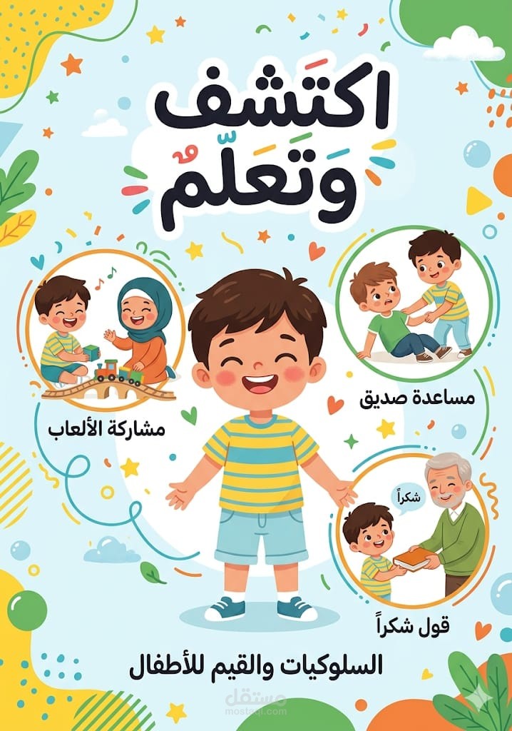 كتاب تعلم القيم والسلوكيات للاطفال