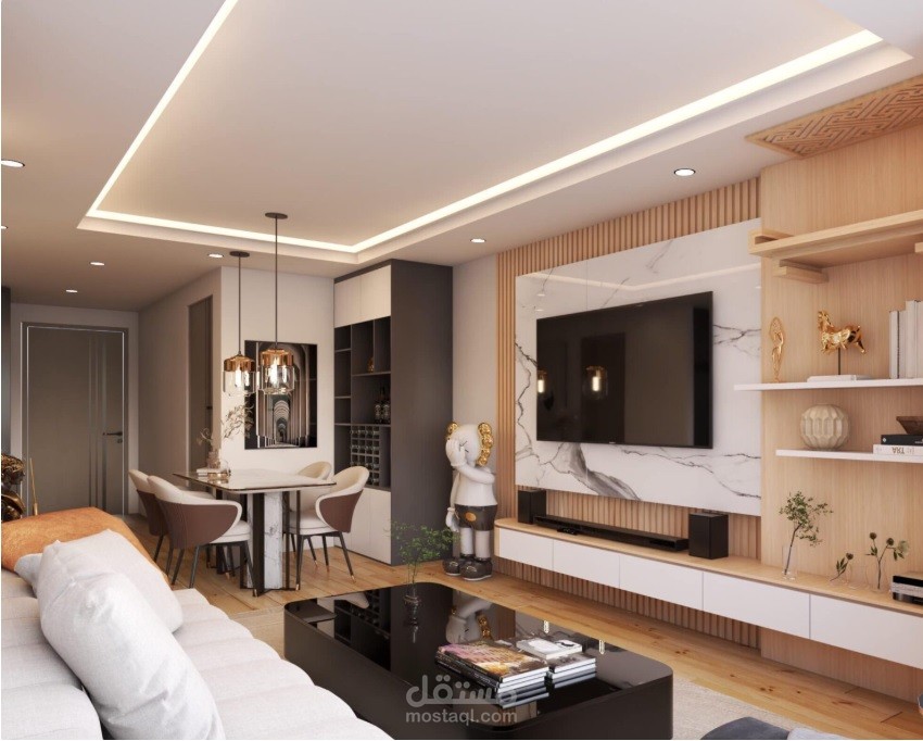 تصميم شقة