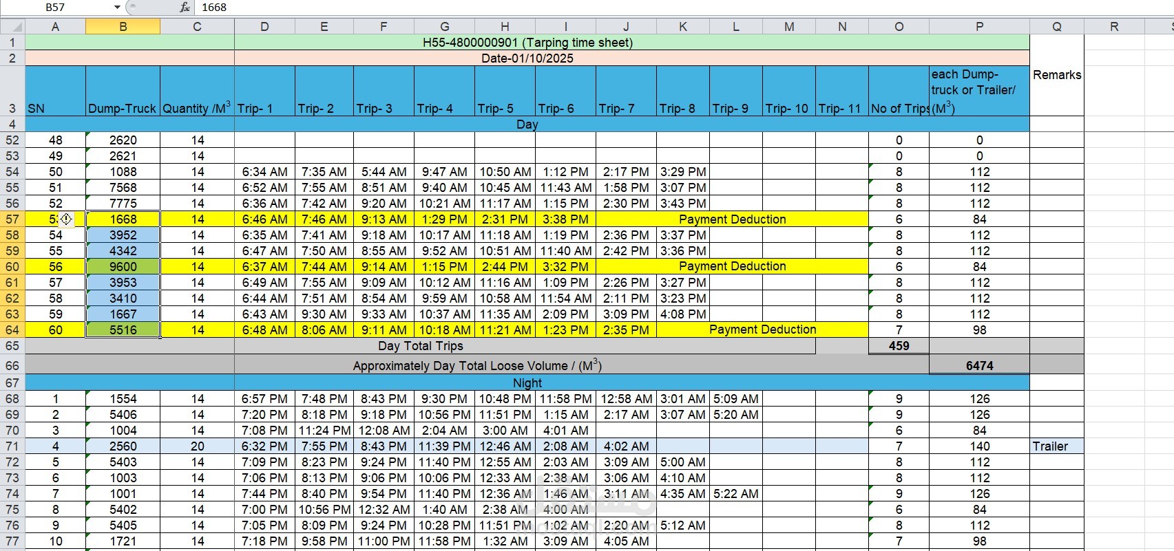 Creating files on Excel