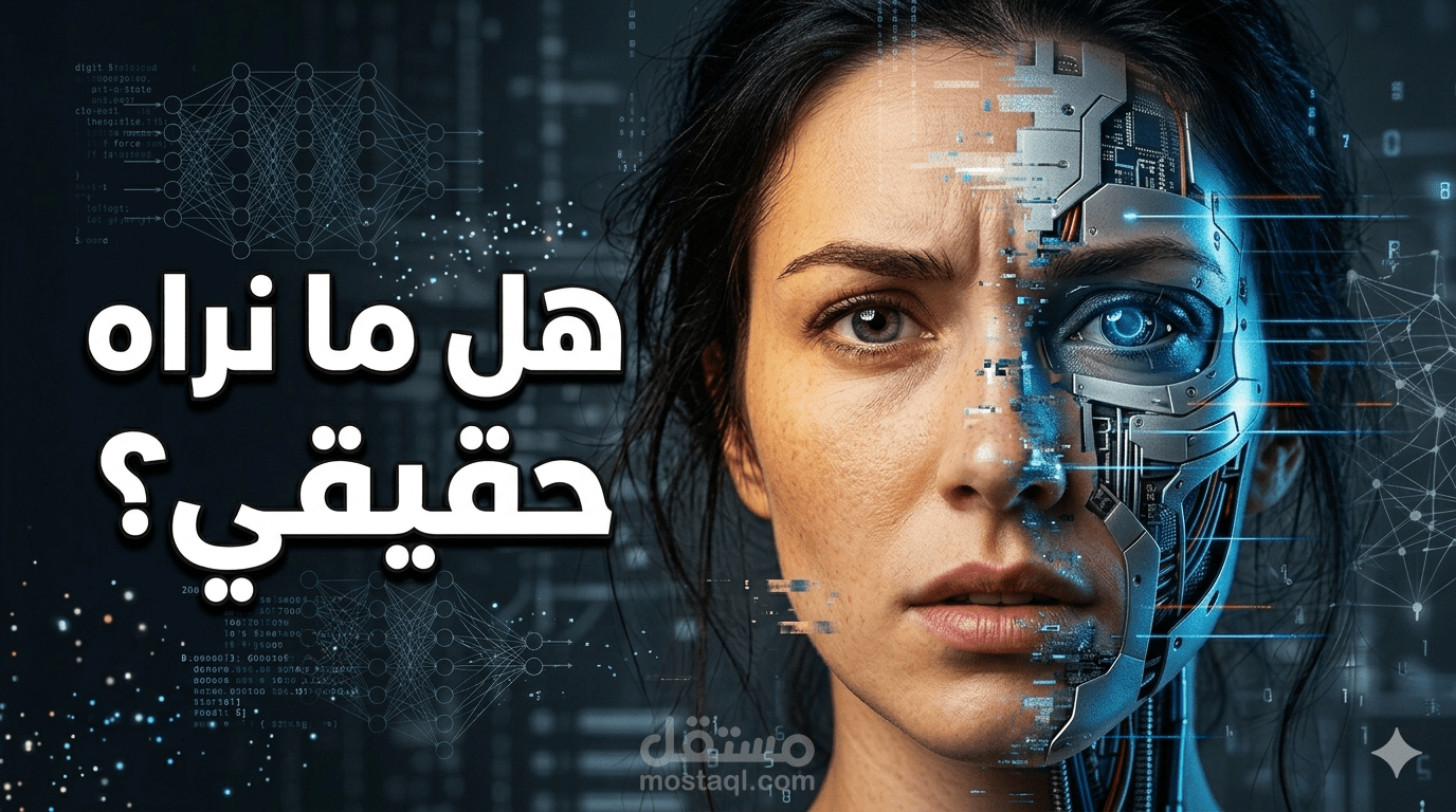 مقال توعوي متخصص: كيف تكتشف المحتوى الزائف (Deepfakes) في عصر الذكاء الاصطناعي؟