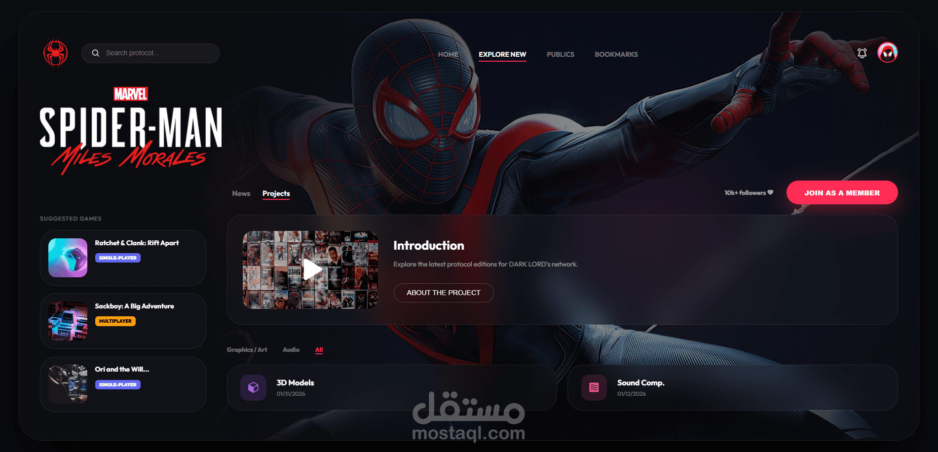 Ahmed adel | Miles morales