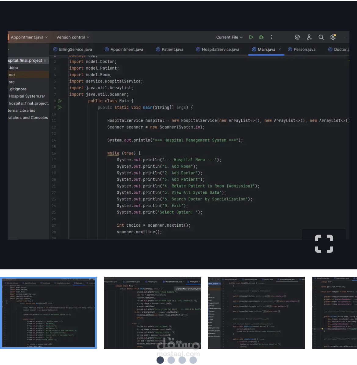 Advanced hospital management system