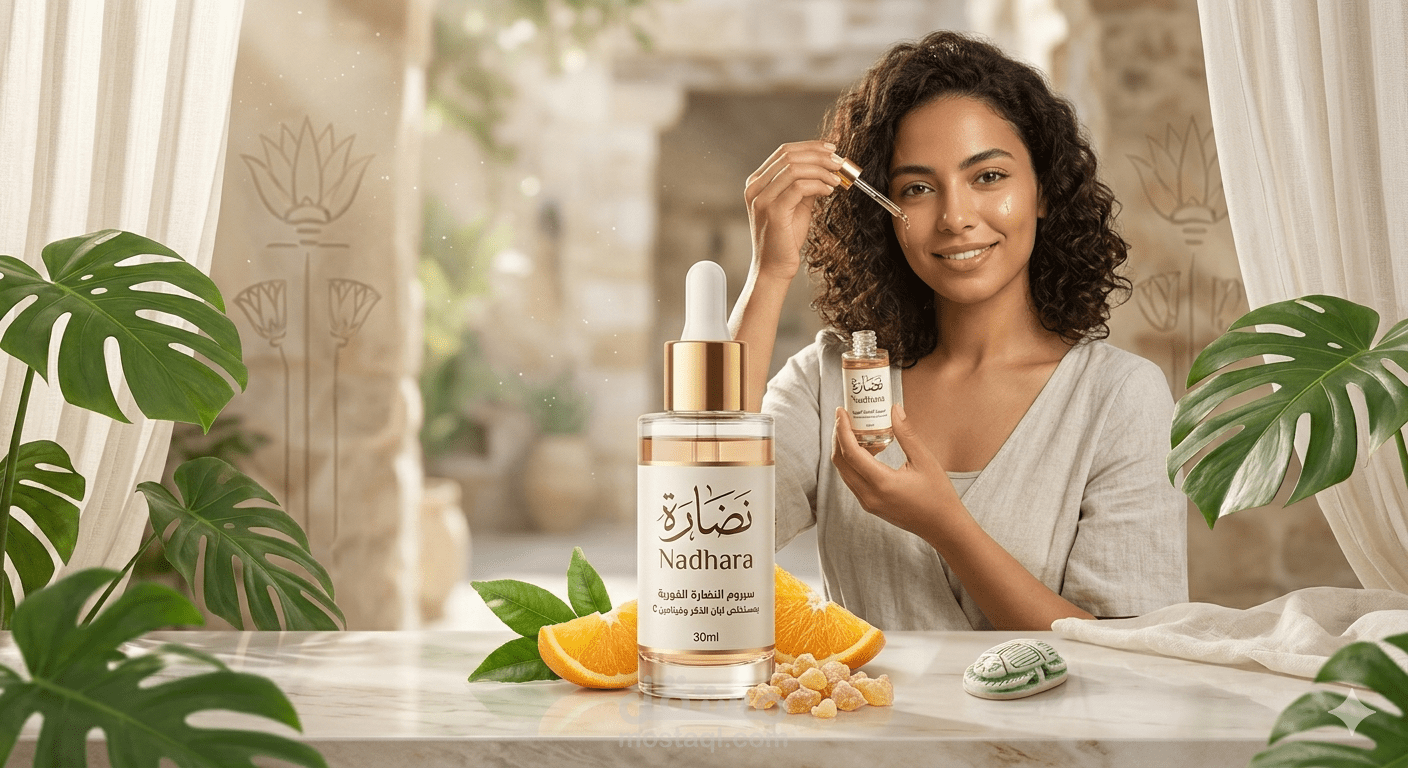 نموذج لمنتج اسكين كير "نضاره "