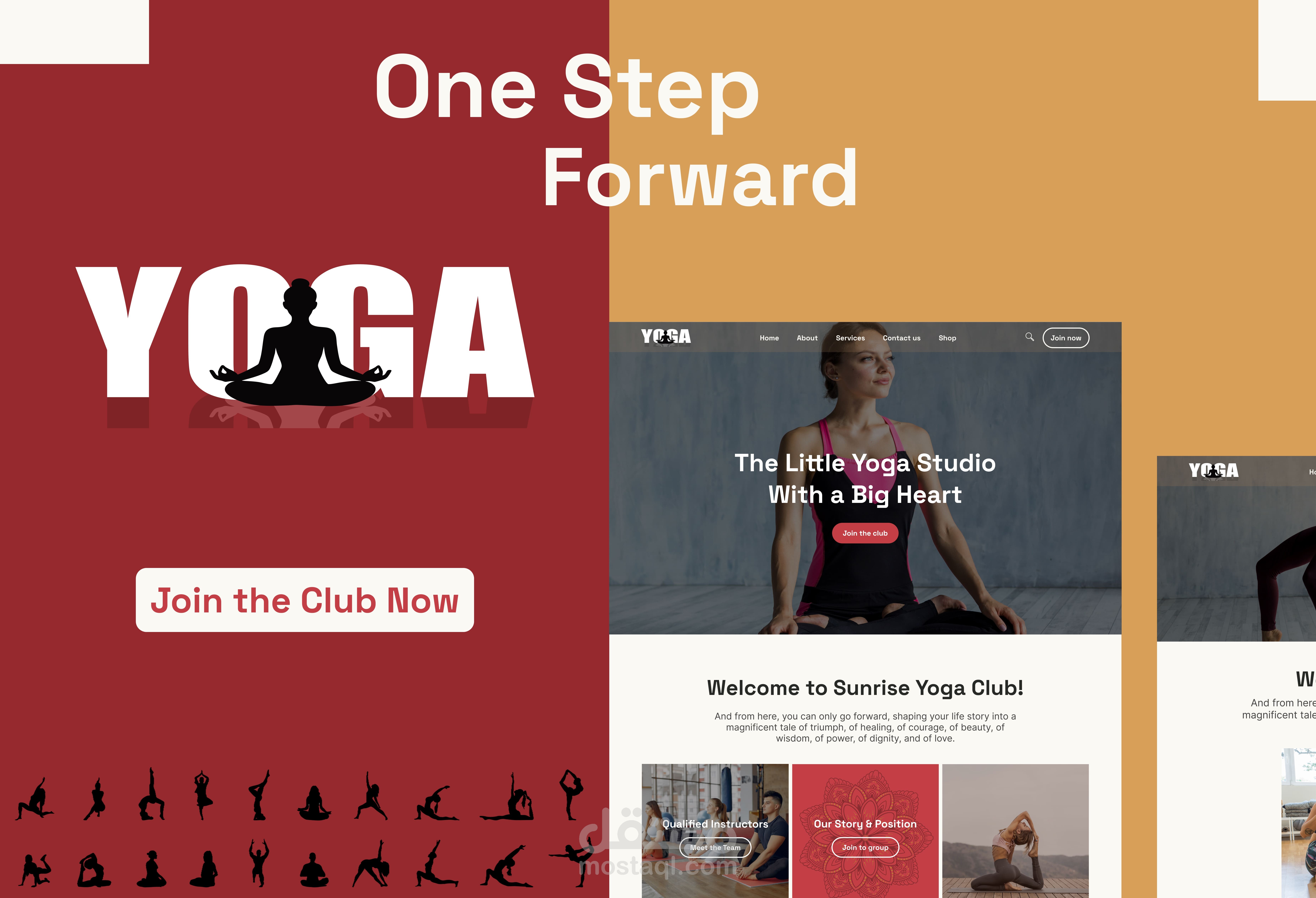 Yoga Website / Ui design