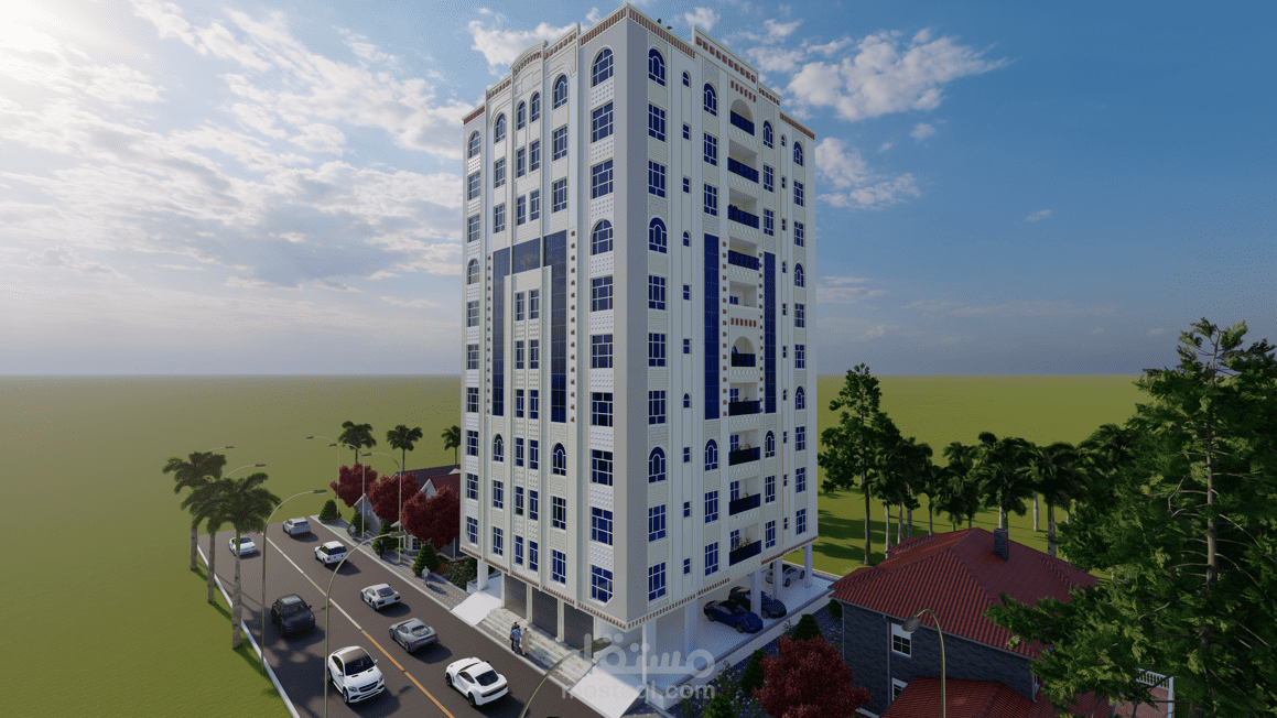 تصميم عمارة سكنية