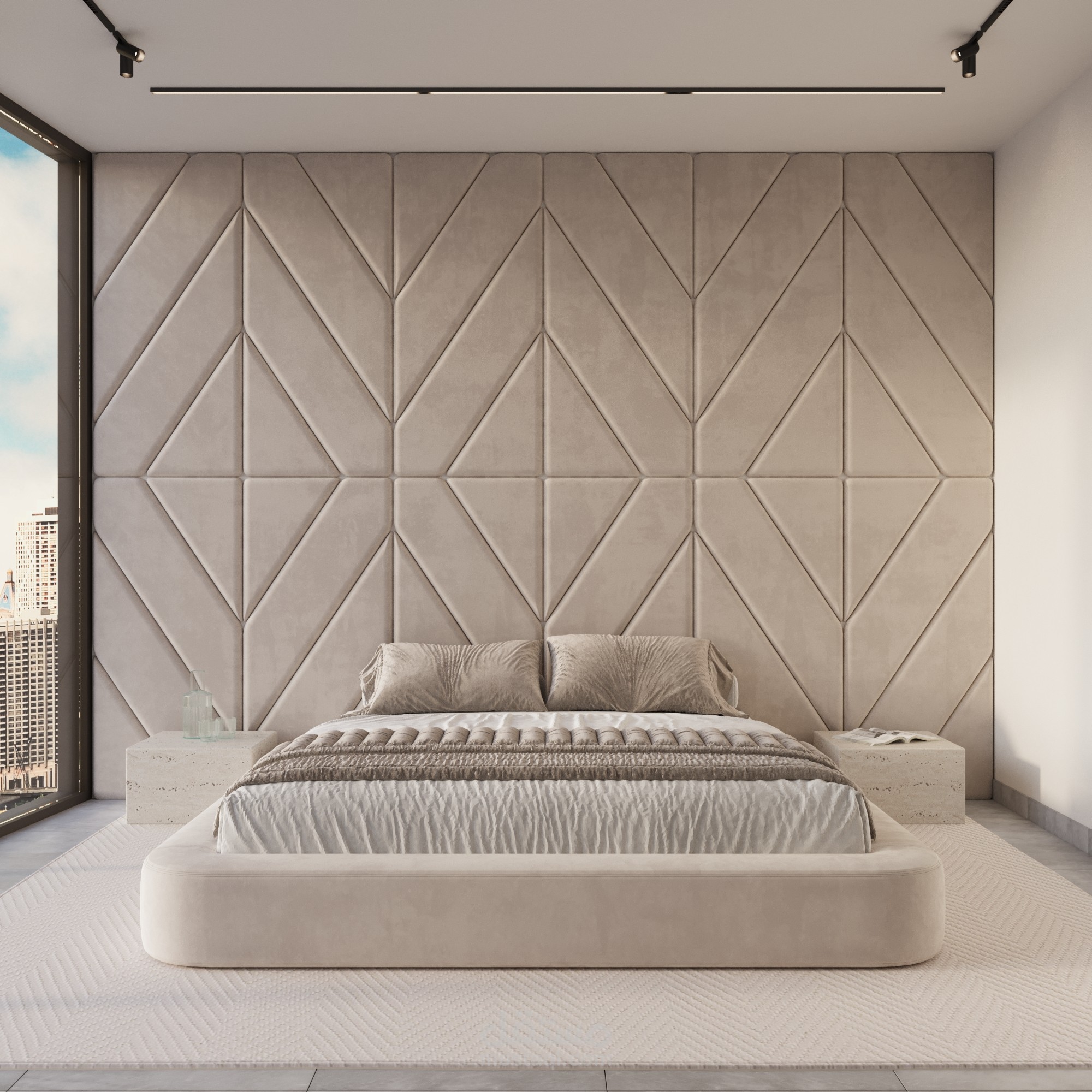 Master Bedroom – Apartment in Jumeirah, Dubai