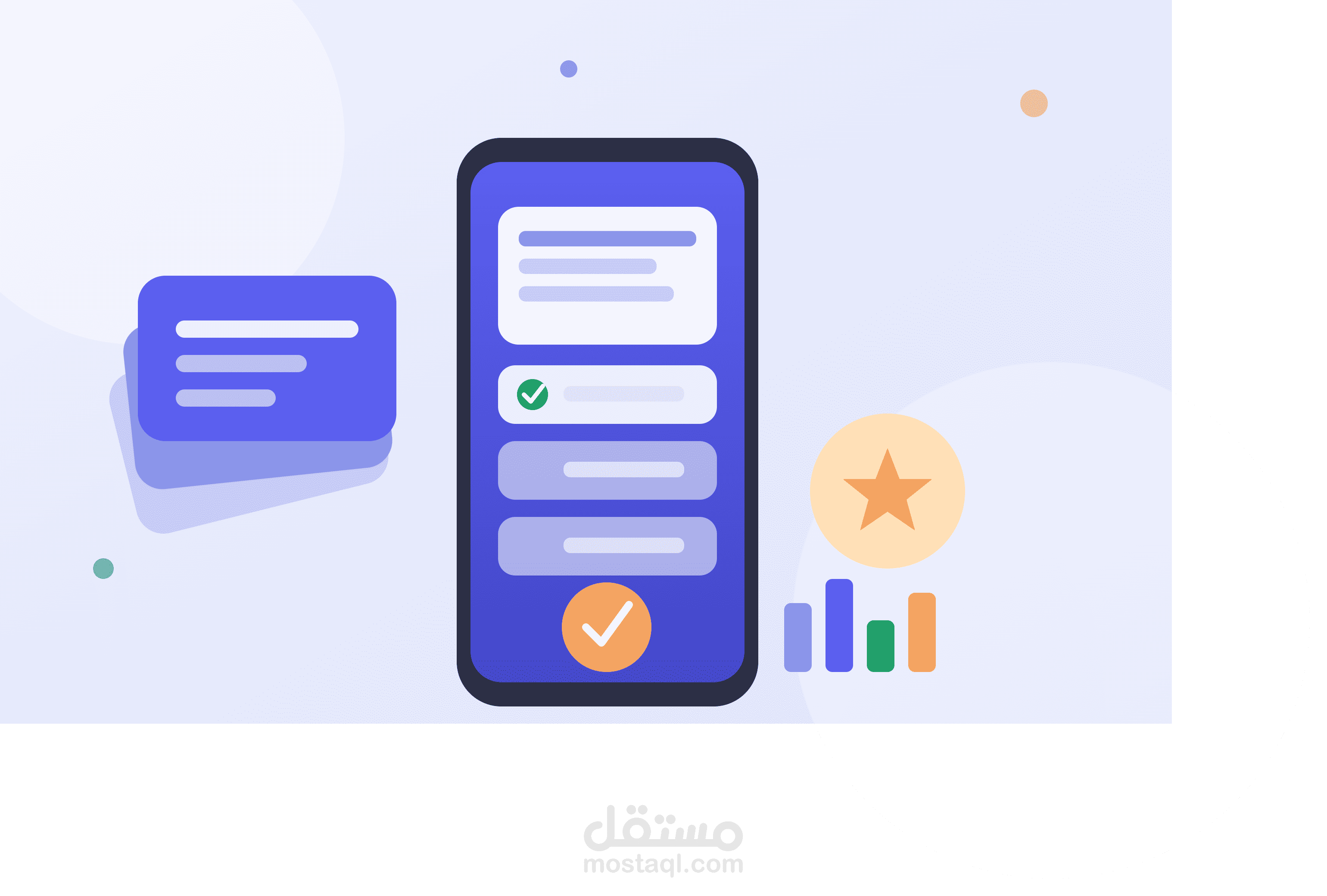 تطبيق فلاتر لإنشاء بطاقات تعليمية وكويزات تفاعلية مع تتبع نتائج المذاكرة
