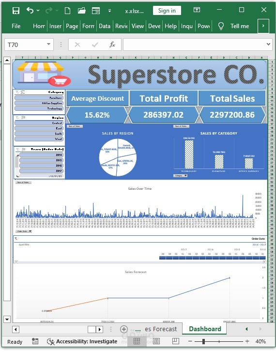 Superstore Dashboard