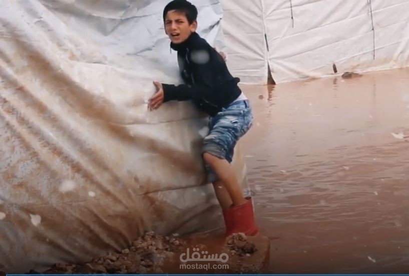 معناة المهجرين!!