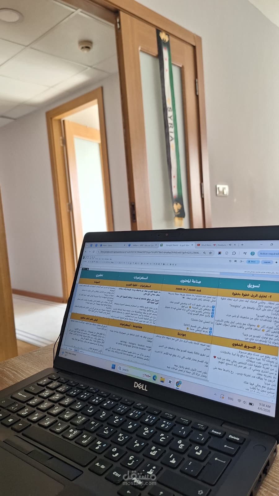 بناء استراتيجية تسويقية وخطة محتوى