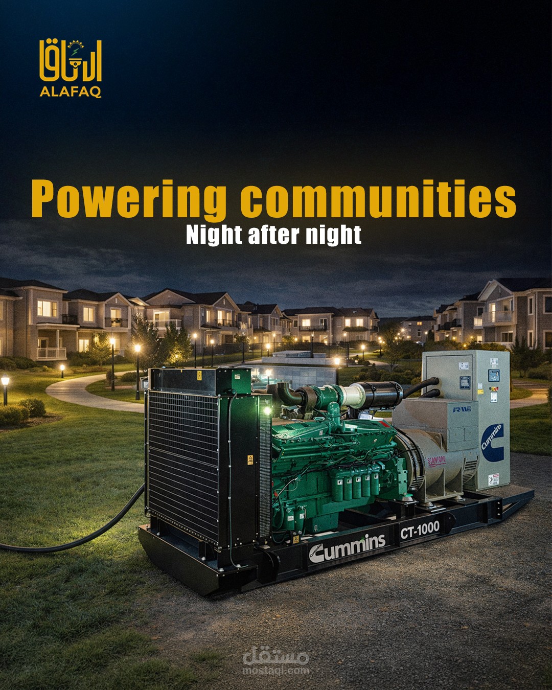 شركة لبيع المولدات في السعودية