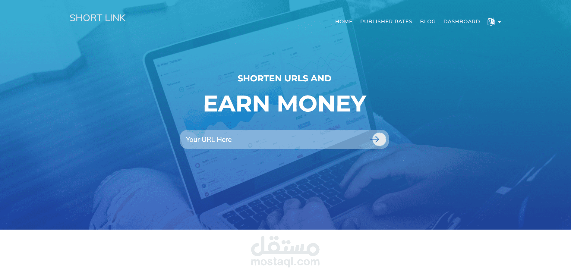 موقع روابط قصيرة للربح منها قمت بتعديله