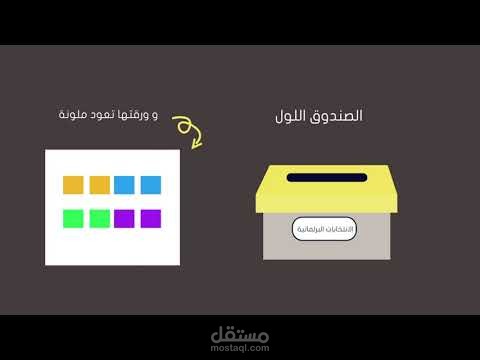 موشن جرافيك عن الانتخابات في المغرب