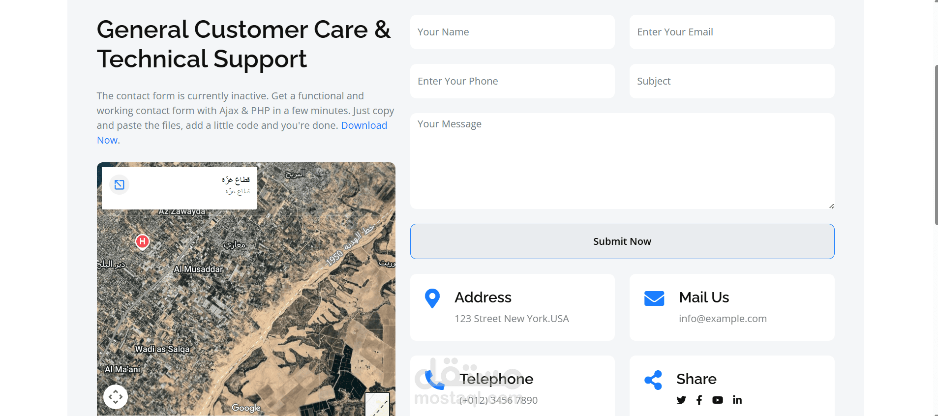 contact us