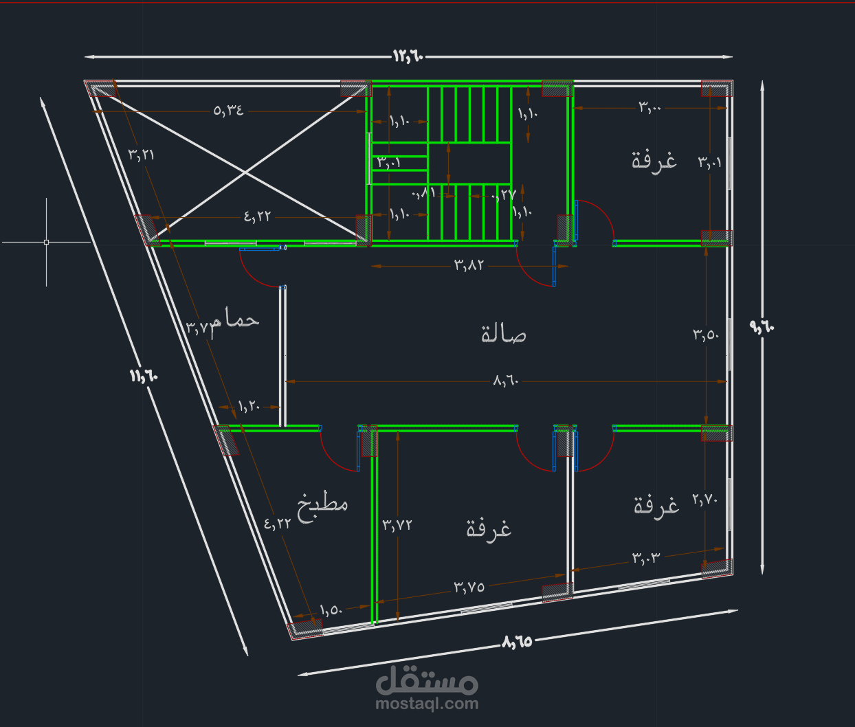 لوحه تنفيذيه لاصدار ترخيص دور ارضى واول وثانى علوى