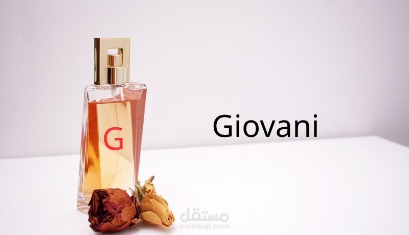 كتابة محتوى إعلاني وتسويقي لبراند عطور إيطالية فاخرة (GIOVANI).