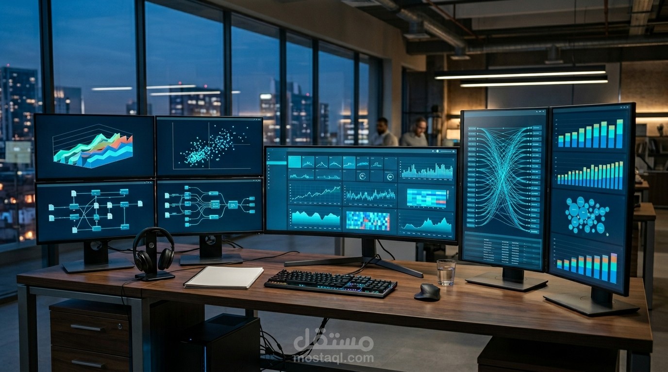 تحليل بيانات العملاء وإعداد لوحة تحكم تفاعلية باستخدام Excel