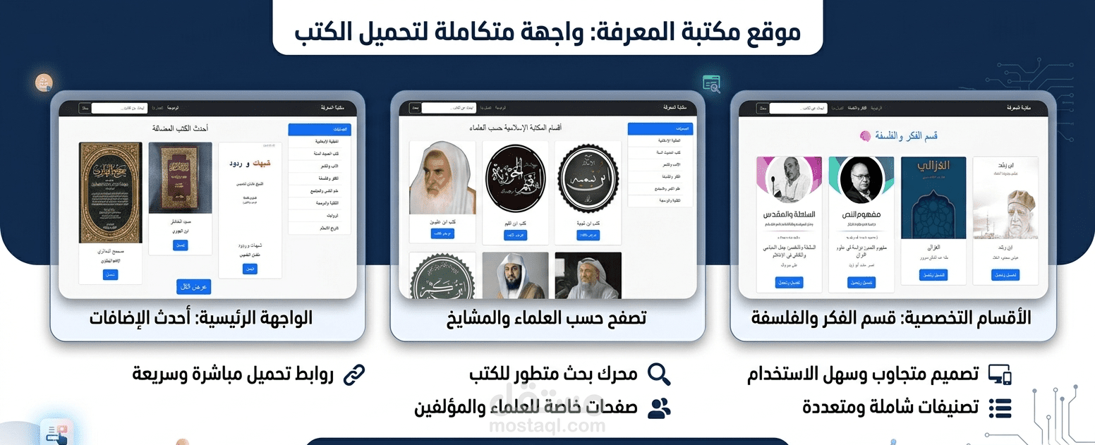 مكتبة المعرفة