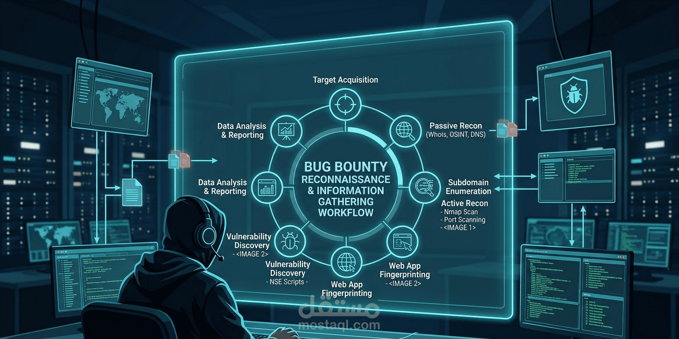 Bug Bounty Reconnaissance & Information Gathering Workflow