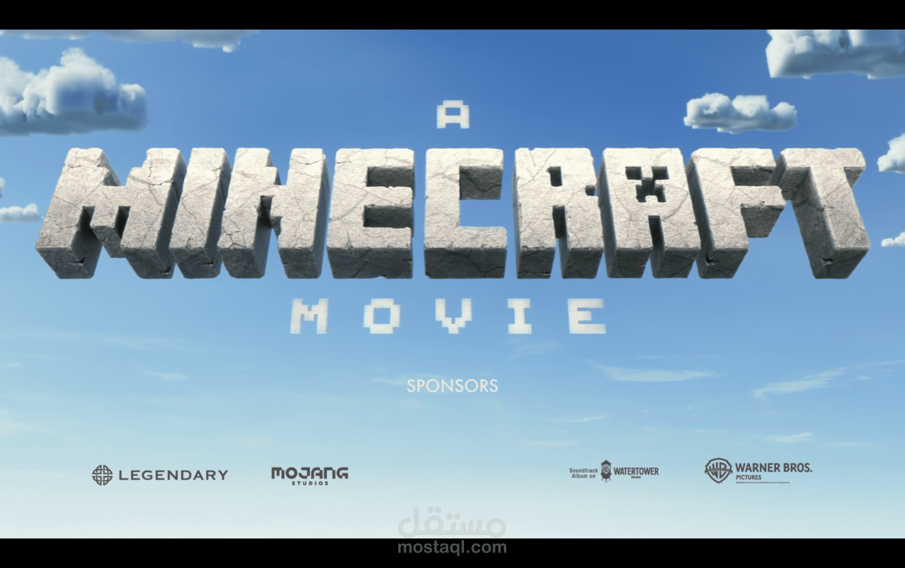 اعلان رسمي علي Cartoon Network Mena لي فلم Minecraft Movie