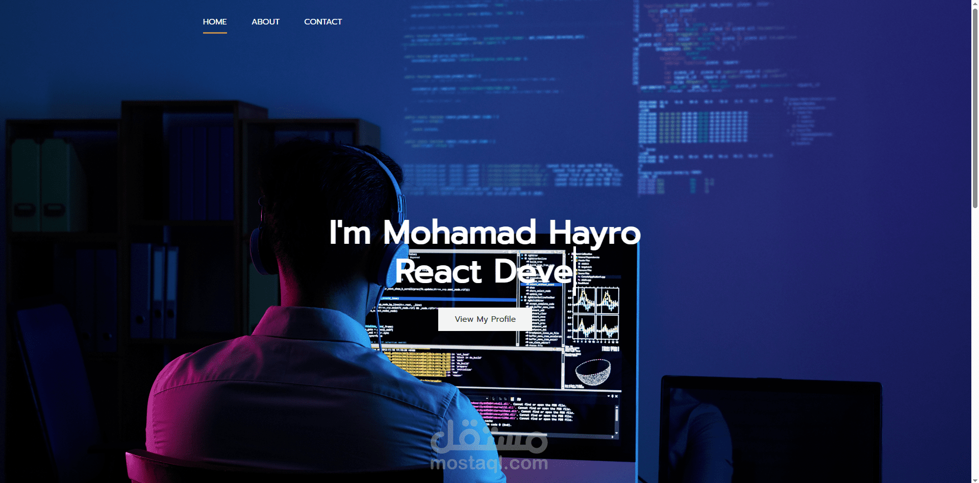 موقع Freelancer احترافي (Freelancer Website)