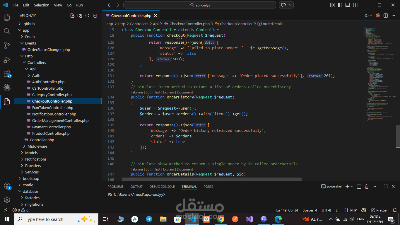 E-commerce Mobile Application Backend