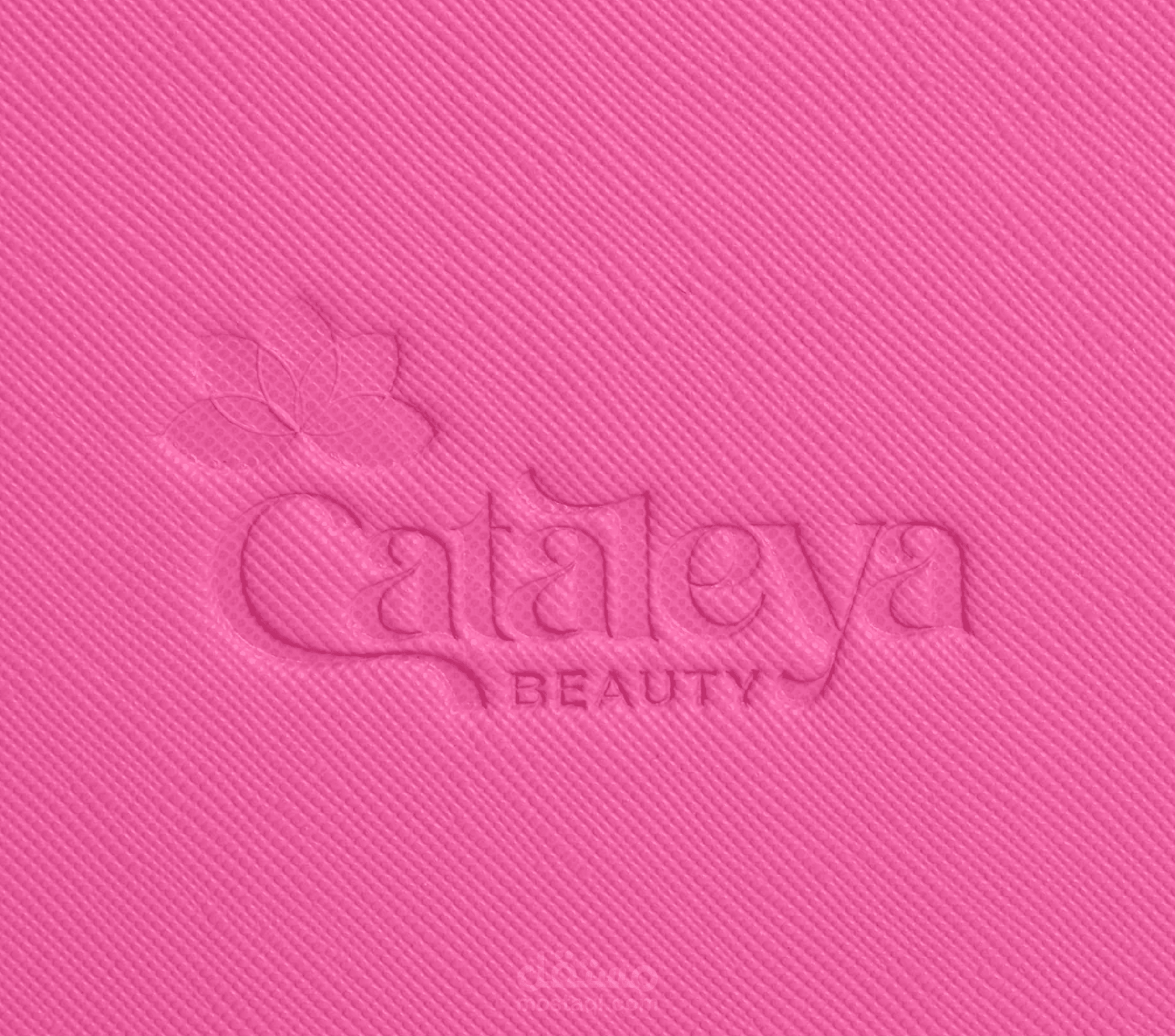 تصميم هوية بصرية لبراند CATALEYA BEAUTY