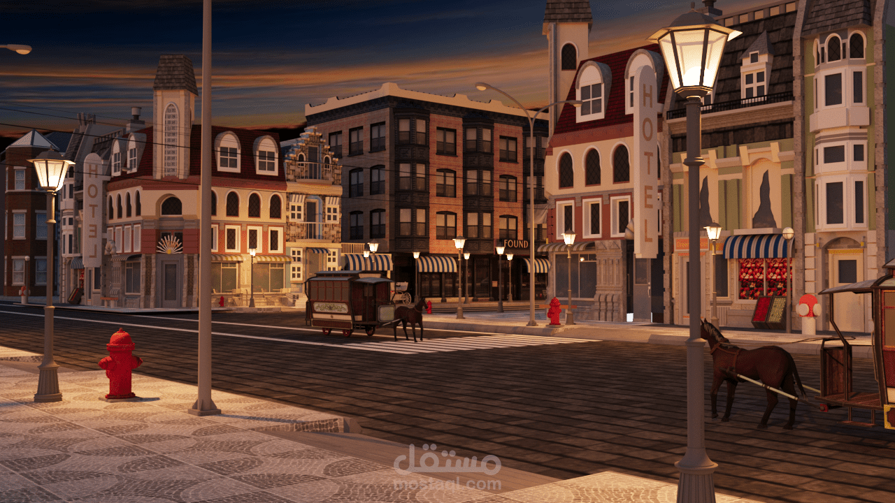 ديكور تلفزيون لفيلم