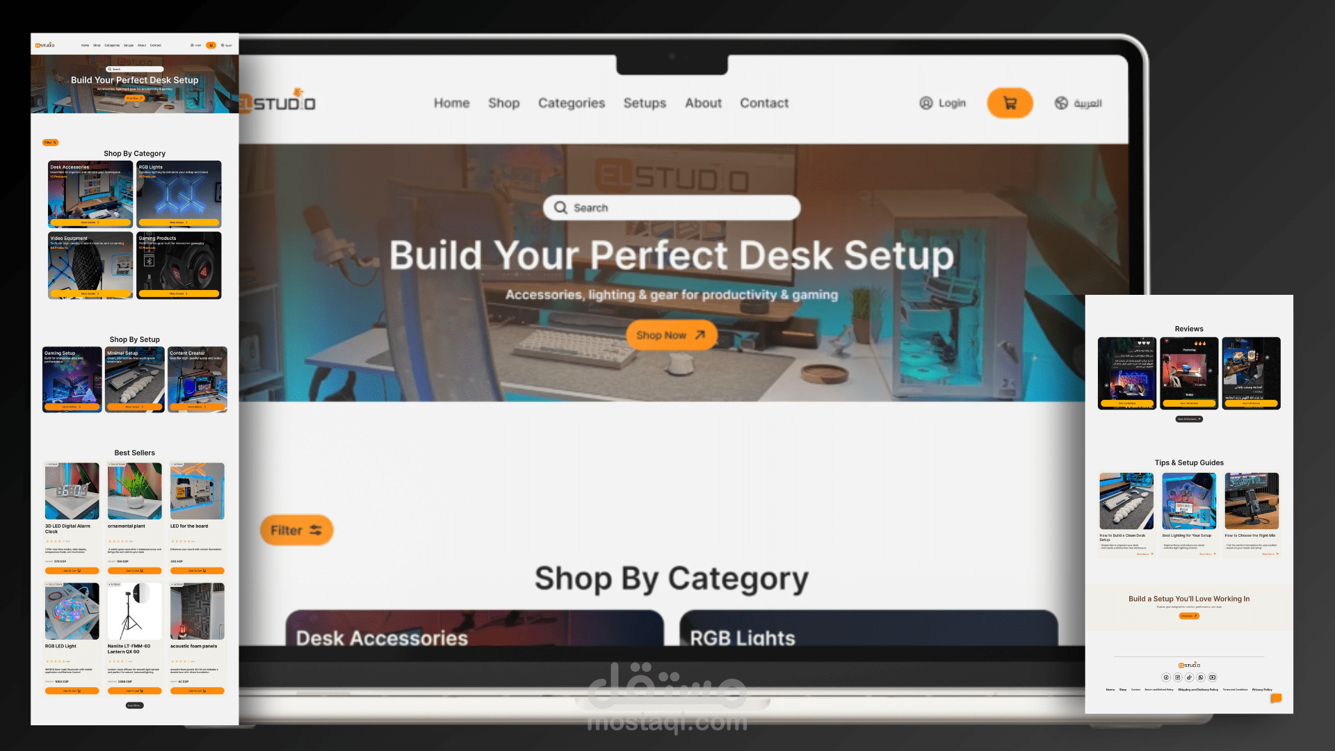 إعادة تصميم واجهة متجر Elabd Store لتجربة تسوق أوضح وأكثر تحويلًا (UI/UX Redesign)