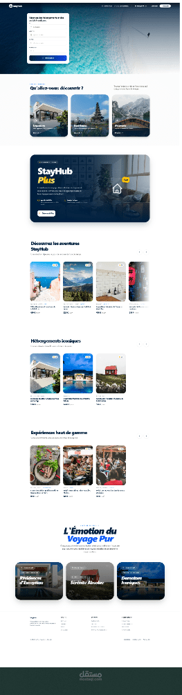 StayHub Travel UI