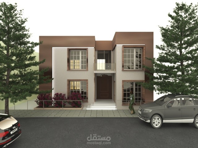 تصميم داخلي وإظهار معماري عصري - Modern Interior Design