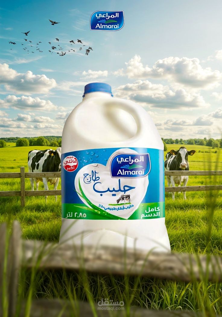 اعلان تجاري لشركة المراعي