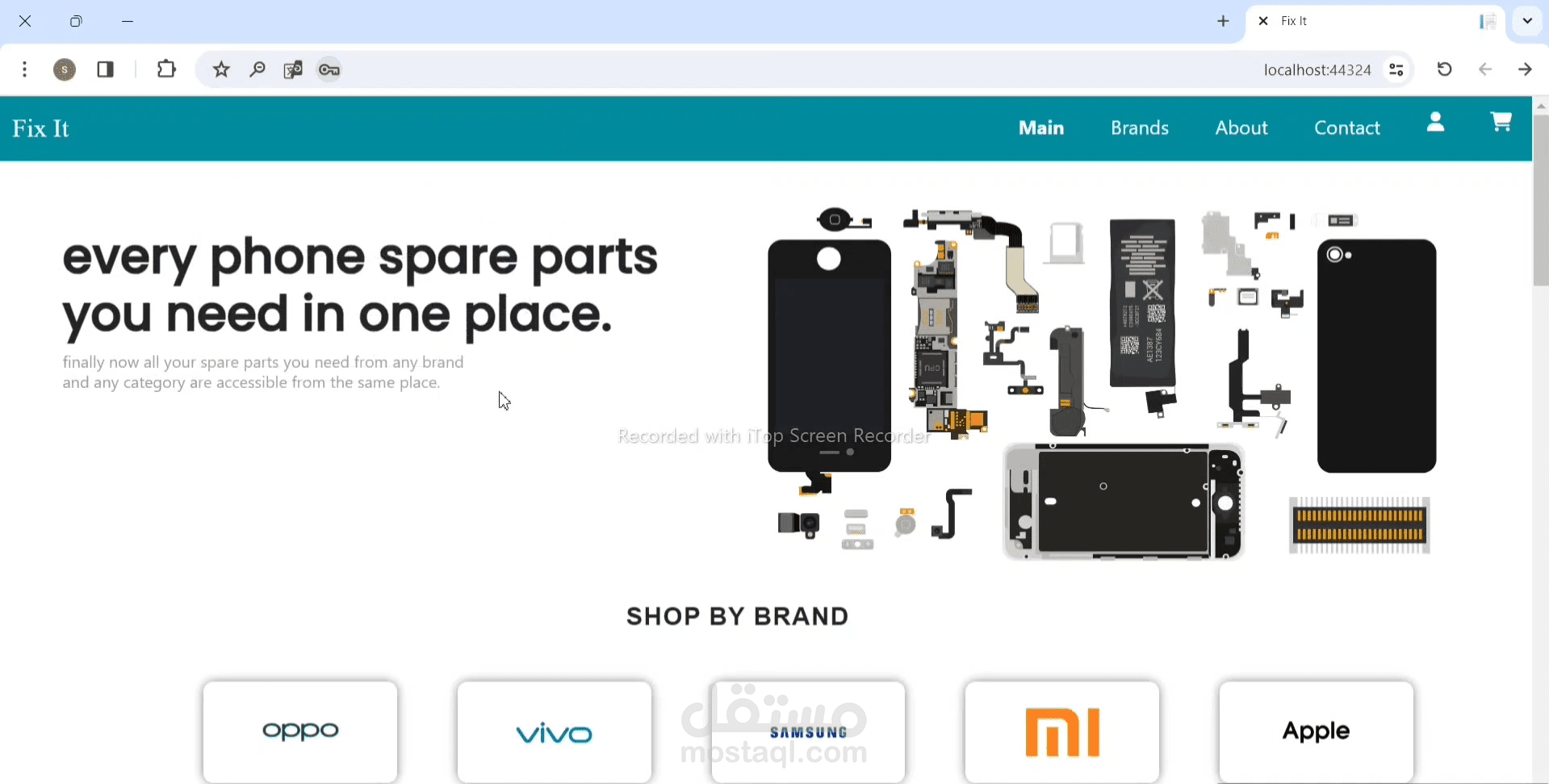 E-Commerce Web Application using ASP.NET Core MVC