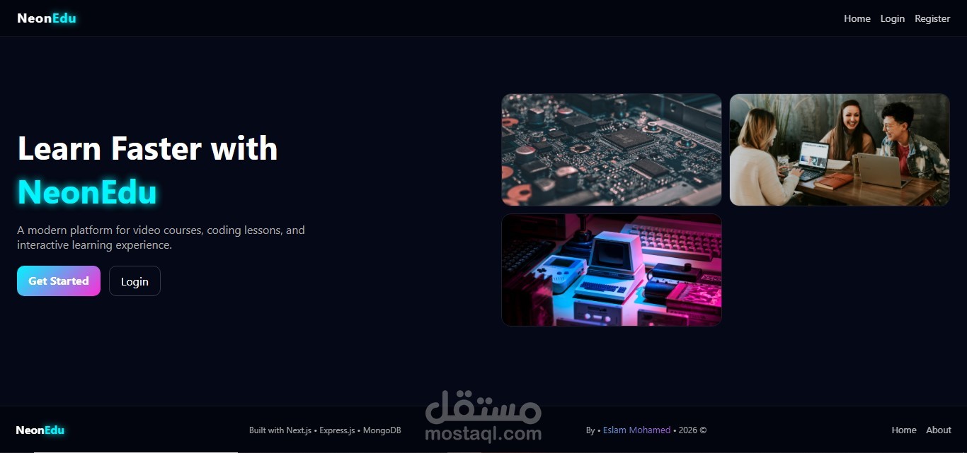 Full-Stack web site