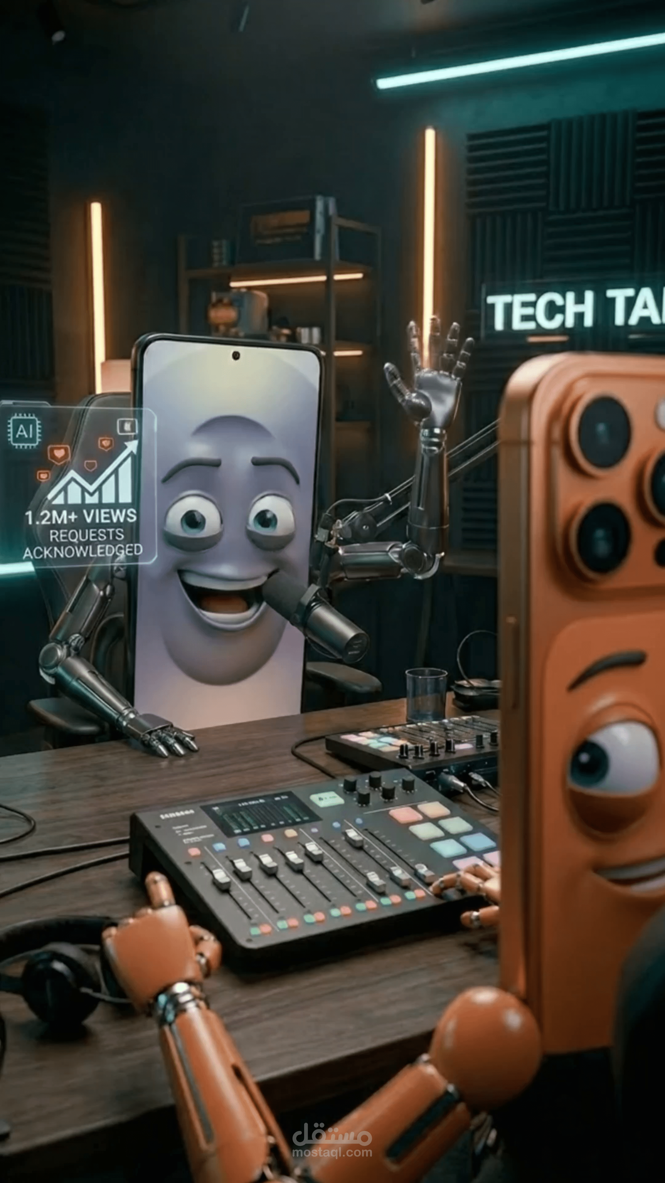 مذيع برامج تقنية (Tech Broadcaster)  خبير تحليل ومراجعة الأجهزة الذكية (Smart Devices Review Expert)