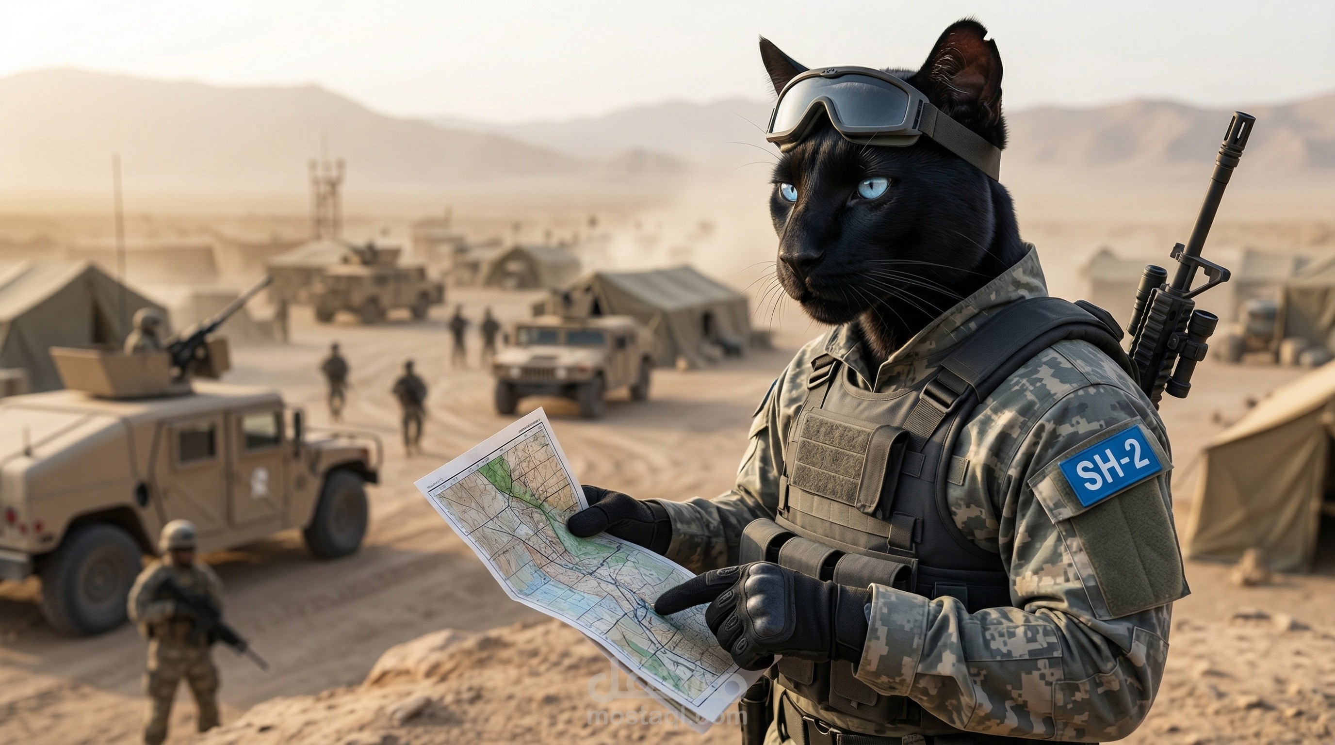 ضابط استطلاع وتخطيط تكتيكي (Tactical Recon & Intelligence Officer)