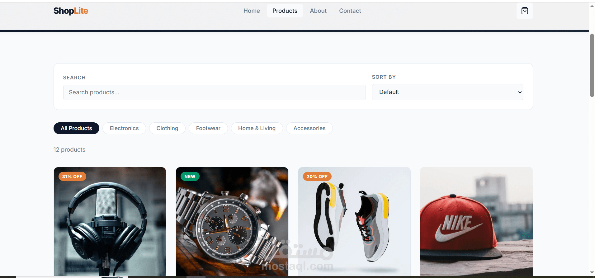 ShopLite : wep app shop online