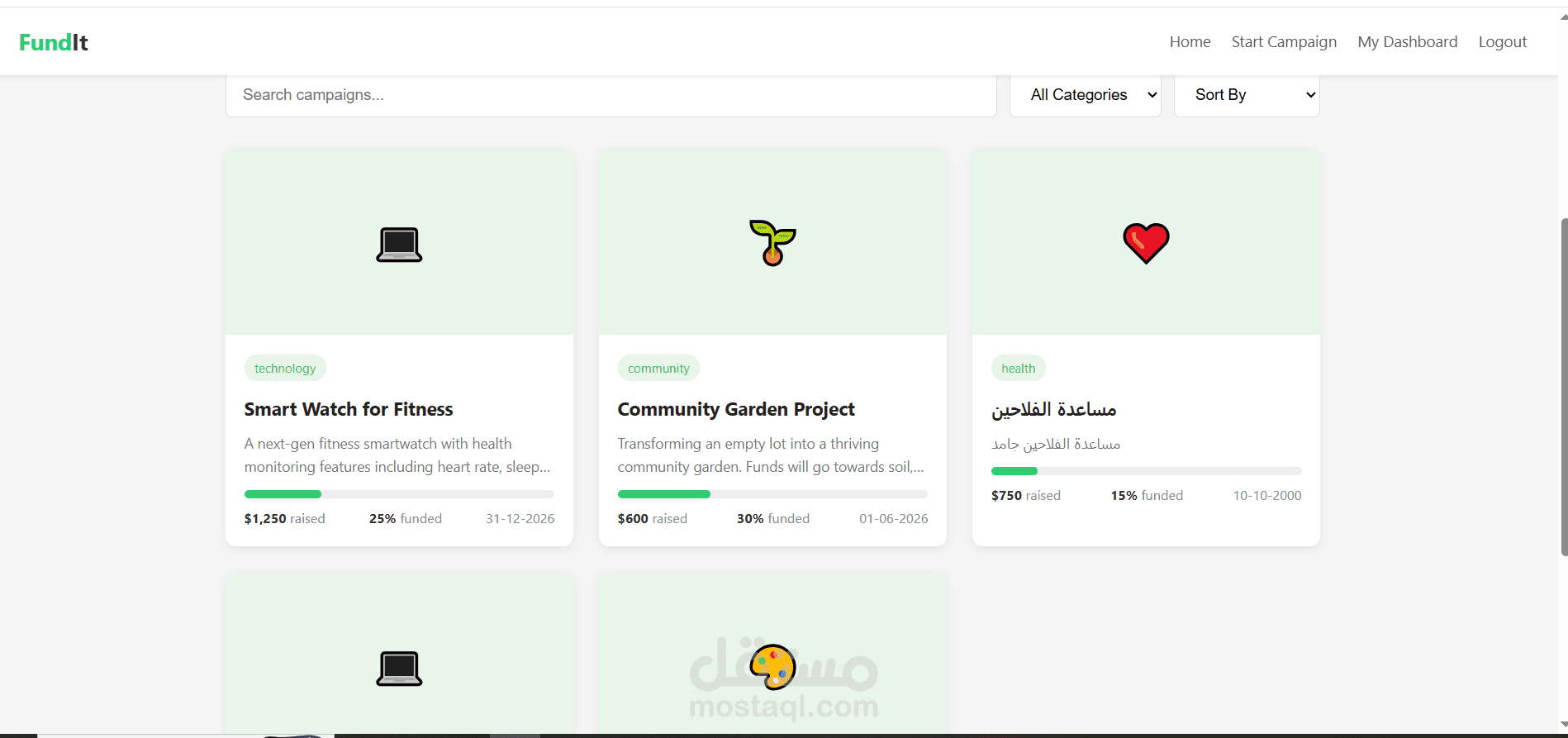 FundIt :crowdfunding