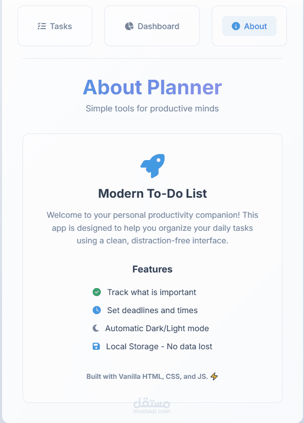 My Tasks: Manage your time effectively