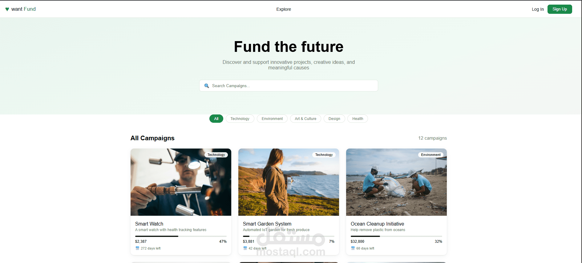 Crowdfunding Platform