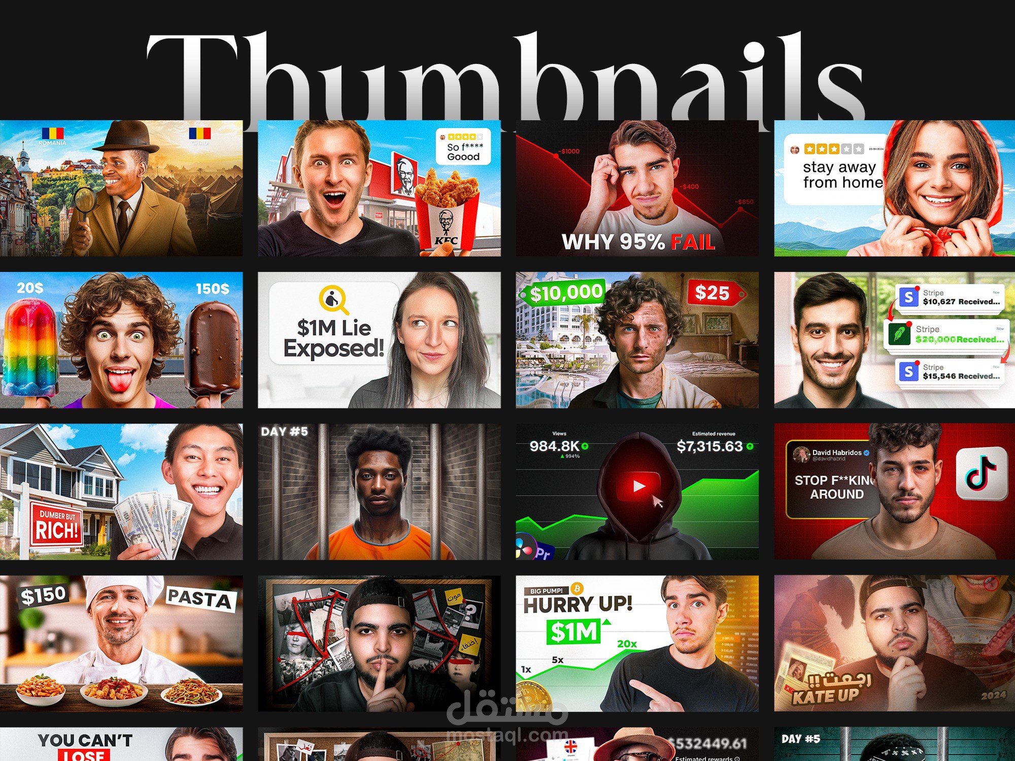 YouTube Thumbnail Design for Creators