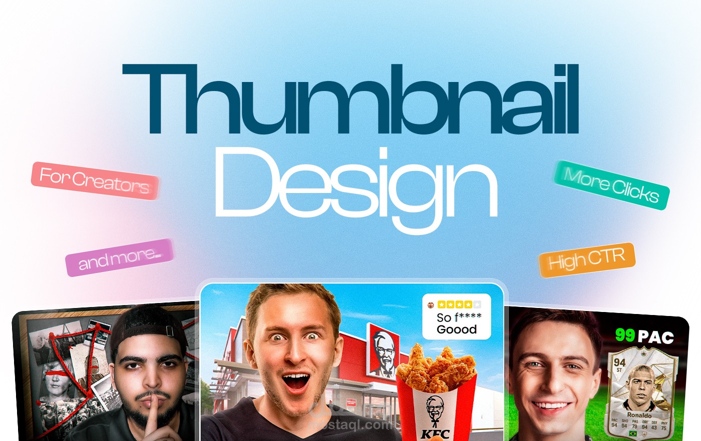 YouTube Thumbnail Design Portfolio