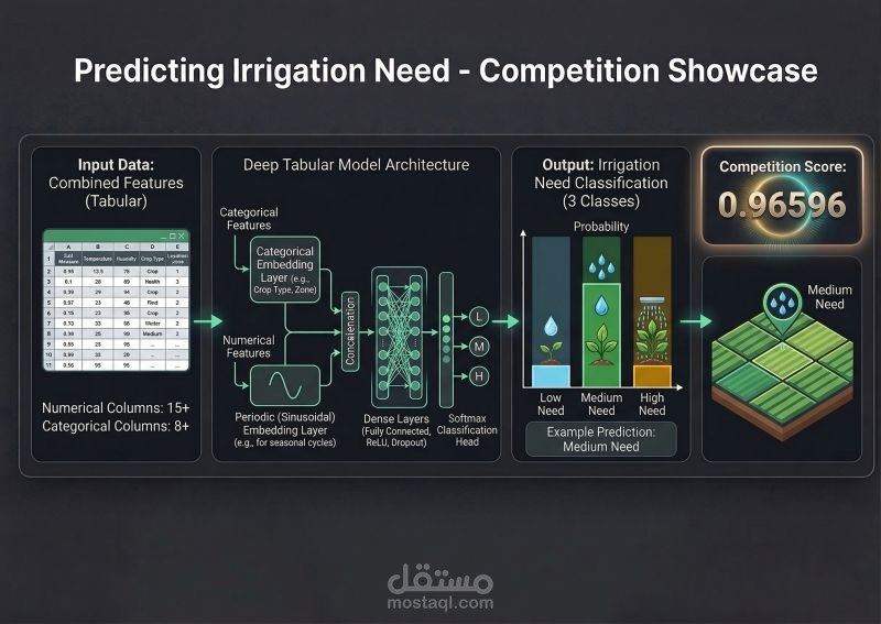 Irregation need Competation