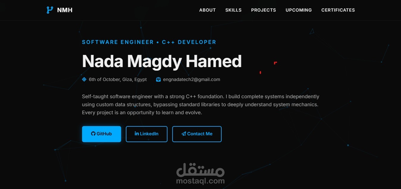 Portfolio Website — Modern Developer Portfolio