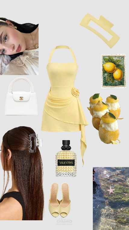 أجواء الصيف الإيطالي: تنسيق إطلالة Lemon Aesthetic