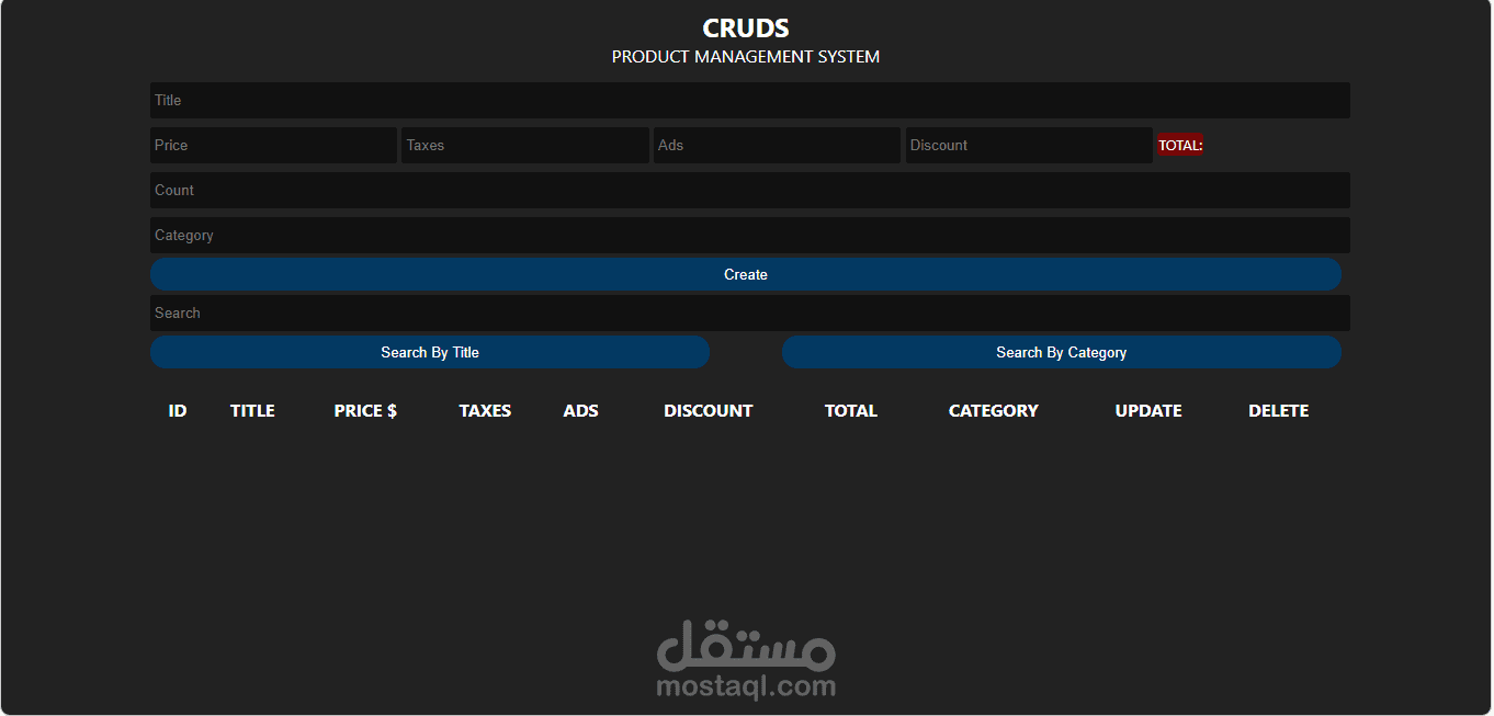 Product Management System