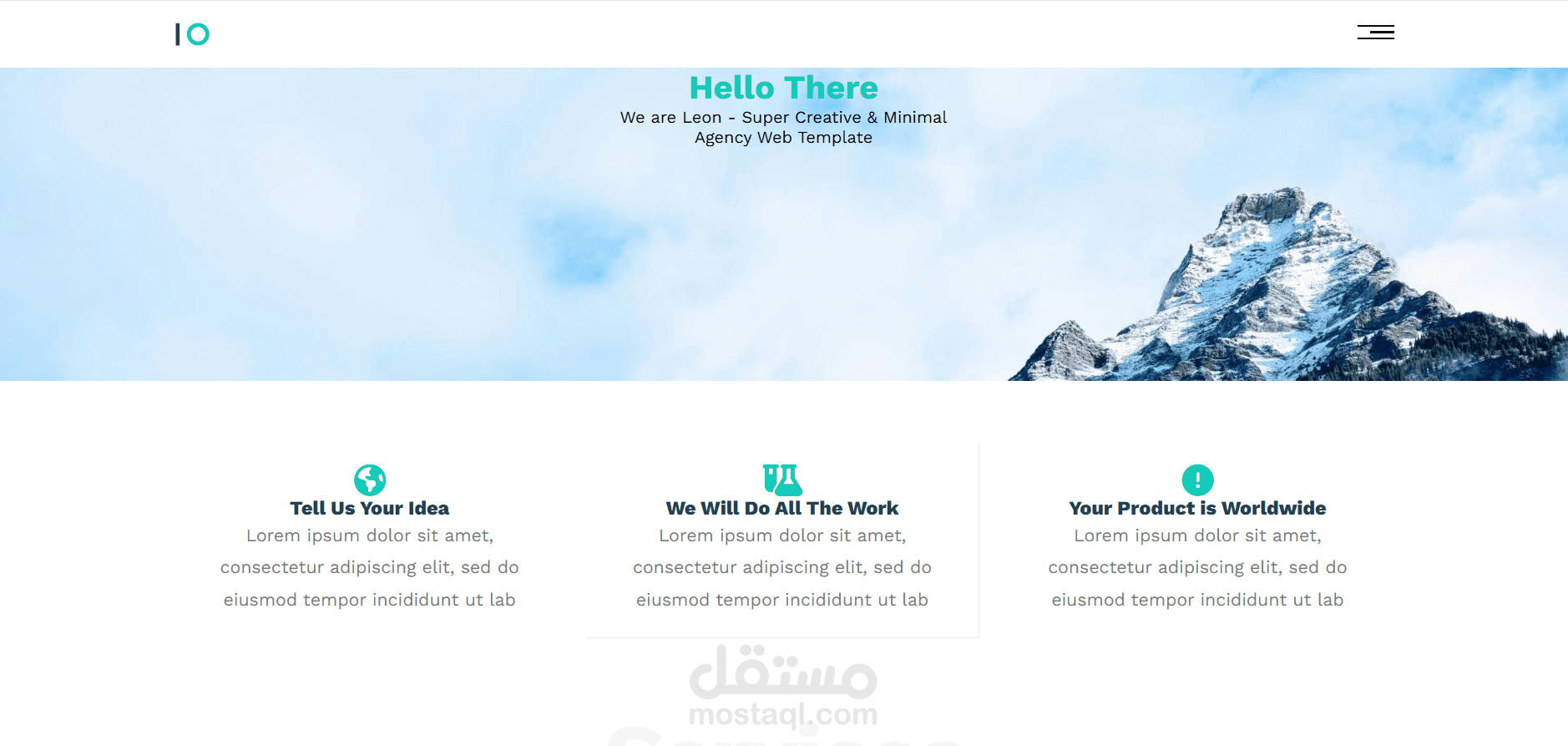 Multi-Section Web Page using CSS