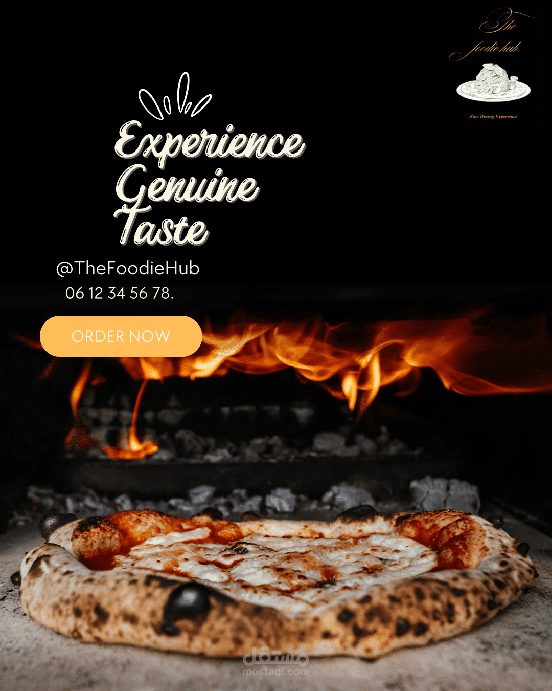 تصميم إعلانات سوشيال ميديا جذابة للمطاعم